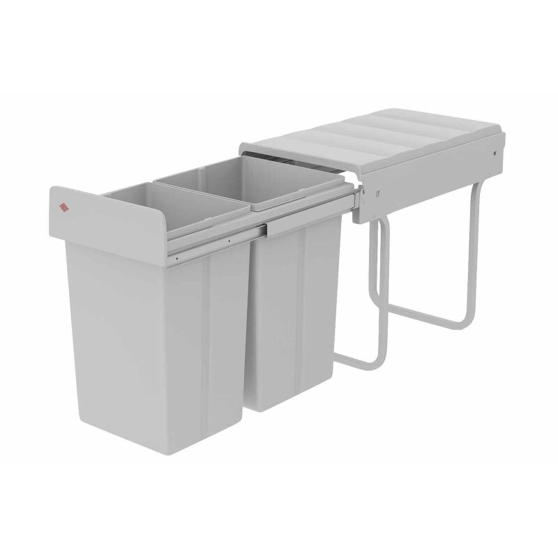 NABER GmbH Naber WESCO® Traditionline Double-Boy 410 X/300-2, Abfallsammelsystem, alugrau Image