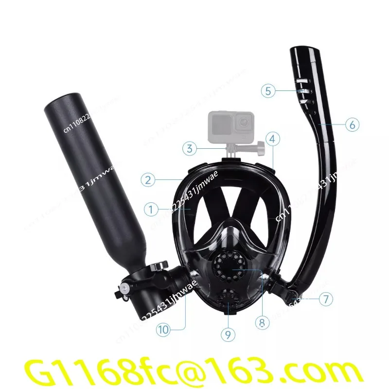 Hochwertiges neues Zubehör und Werkzeuge für Schnorchel- und Atem- und Tauchausrüstung Image