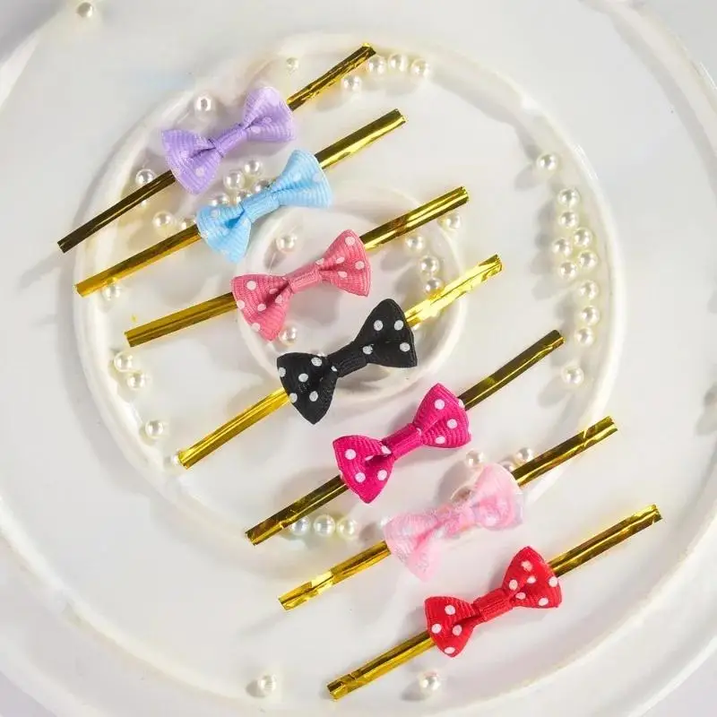 50 Stück/Set DIY Schleifenband Goldener Draht Schleifenknoten-Bindedraht für Taschen und Kuchenbeutel Verschluss Versiegelung Fixierte Bänder Image