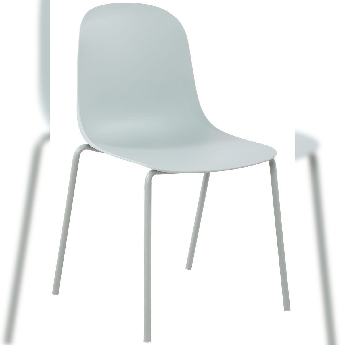 Proregal CHEFGASTRO Esszimmerstuhl TUCSON HxBxT 85x51x53cm Kunststoff Türkis Küchenstuhl Image