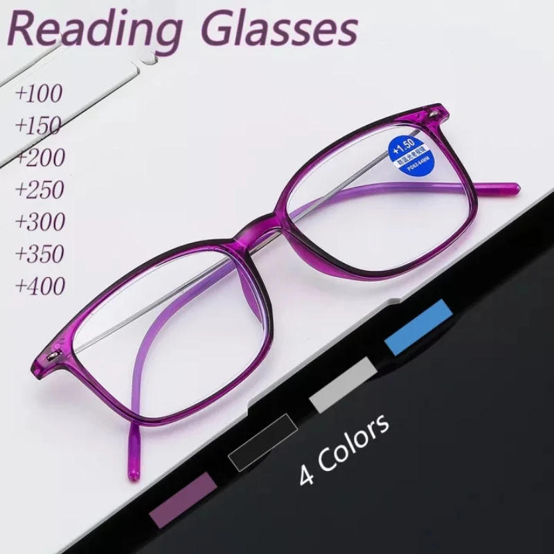 Lesebrille für Damen, Anti-Blaulicht-Brille, 2023, Anti-Ermüdungsbrille, Herrenbrille Image