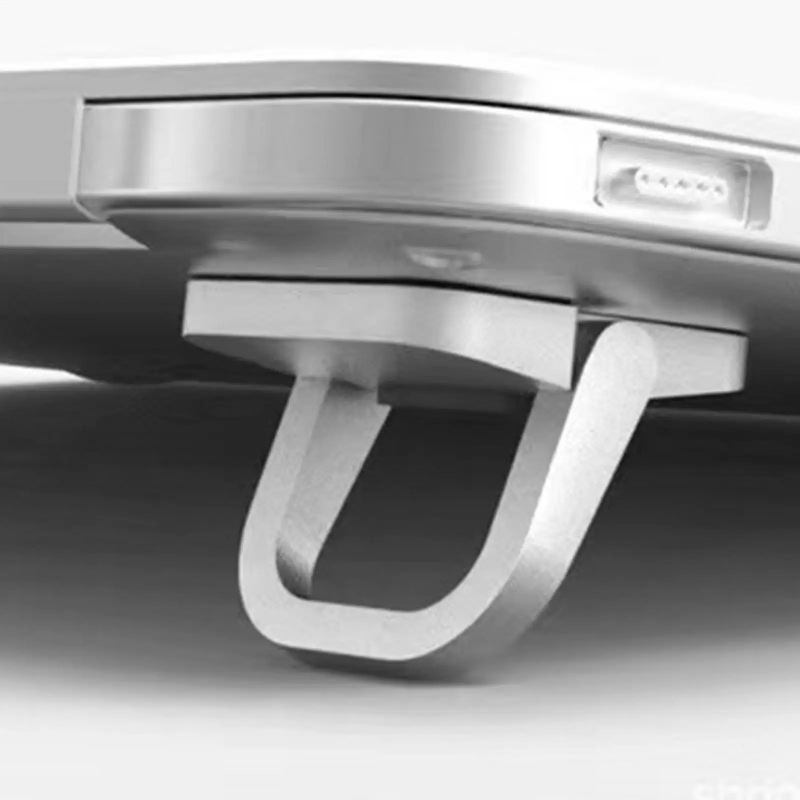 Verstellbarer, klappbarer Laptop-Ständer mit Mini-Beinen, ultradünne, tragbare Halterung für Macbook-Notebooks, Kühlhalterfüße, unsichtbare Halterung Image