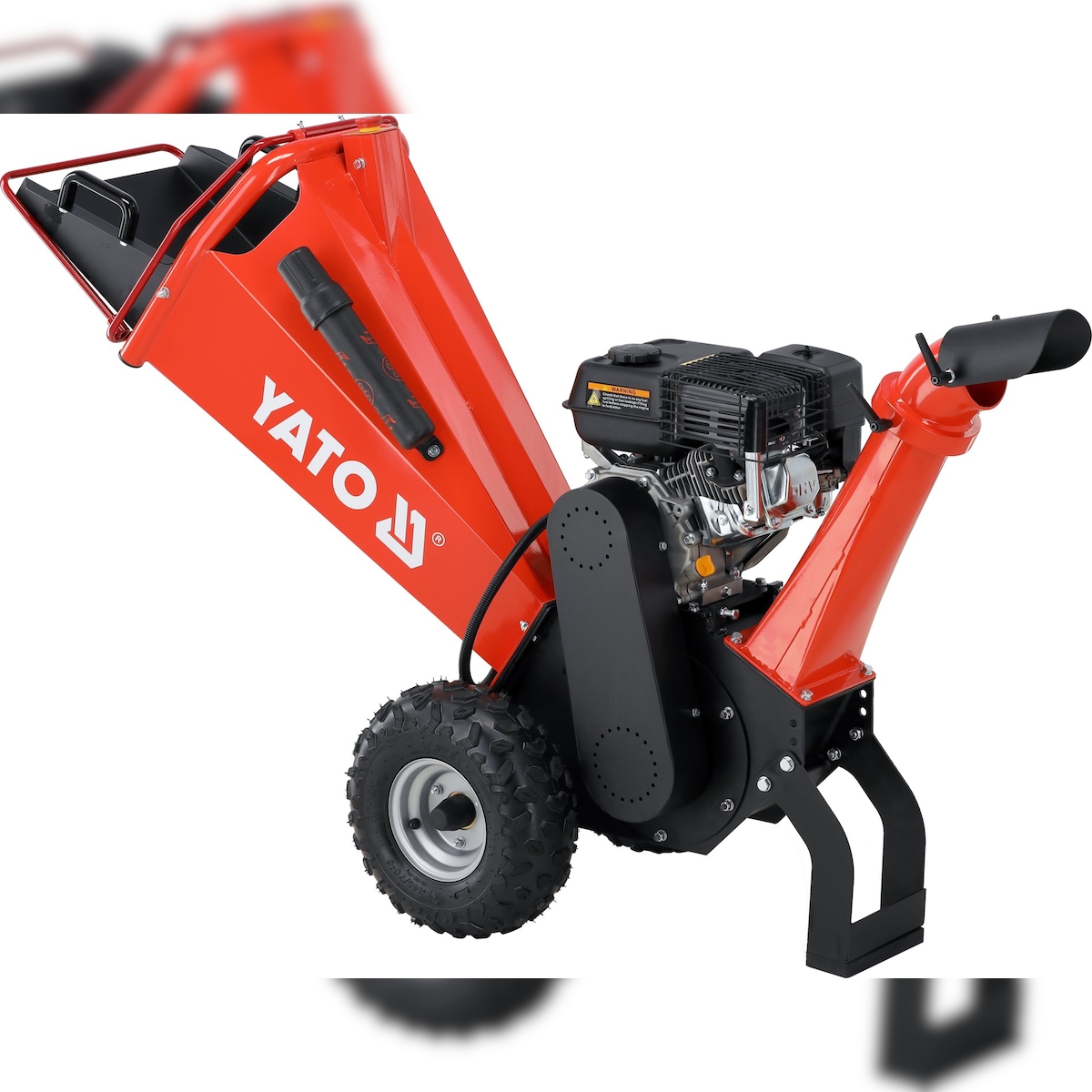 Benzin Gartenhäcksler 4,8kW / 6,53PS Schnittstärke bis 100mm Image