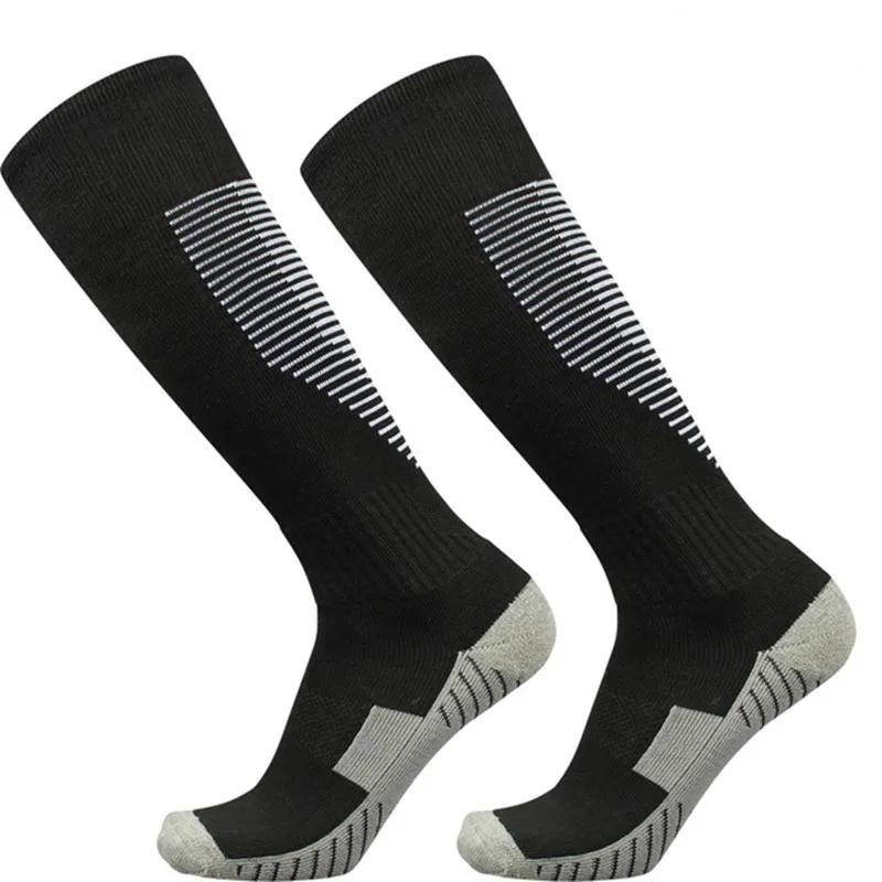 Winter Baumwolle Thermische Fußball Socken Verdicken Lange Outdoor Sport Strumpf Warm Halten Radfahren Fußball Socken Für Mann Image