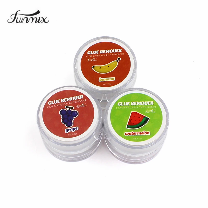 2019 FUNMIX Neue 5g Fruchtgeschmack Wimpernverlängerung Kleberentferner Creme für Wimpernentferner Make-up-Tools Image