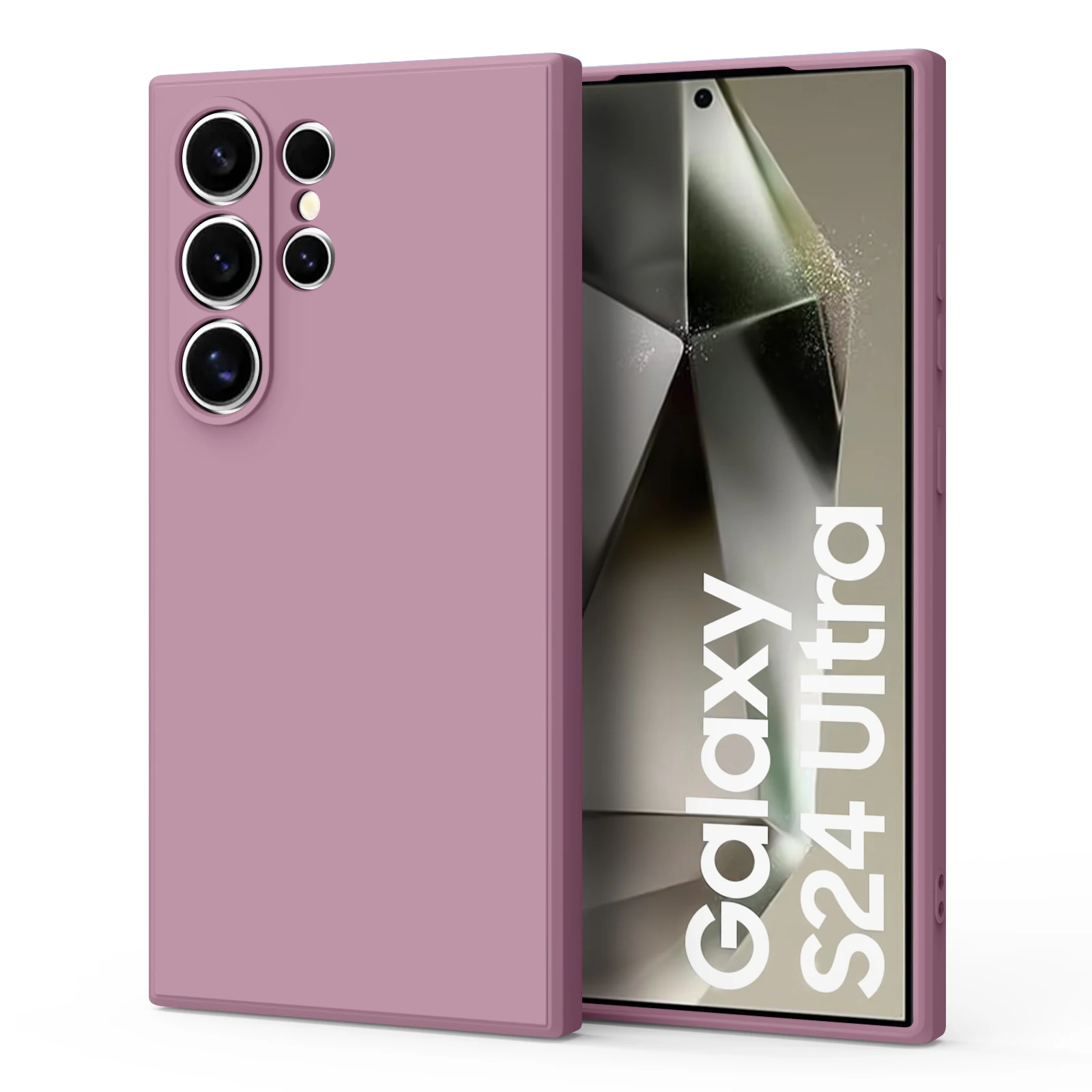 Weiche Silikon-Handyhülle für Samsung Galaxy S24 Ultra, stoßfeste Schutzhülle für Samsung Galaxy S24 Ultra, Handy-Zubehör Image