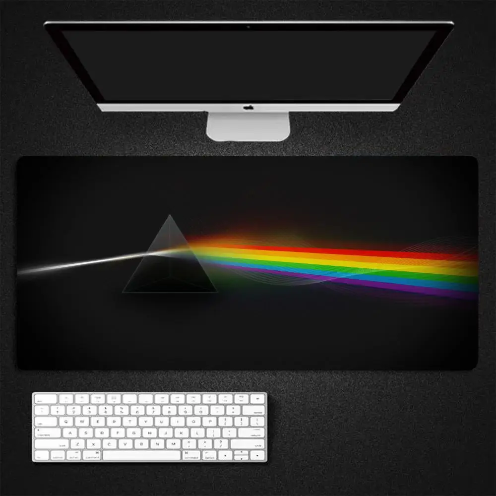 Floyd Pink Mauspad, Gaming-Mauspad, groß, 900 x 400 x 2 mm, Mauspad, Gamer-Maus-Teppich, PC-Schreibtisch Image