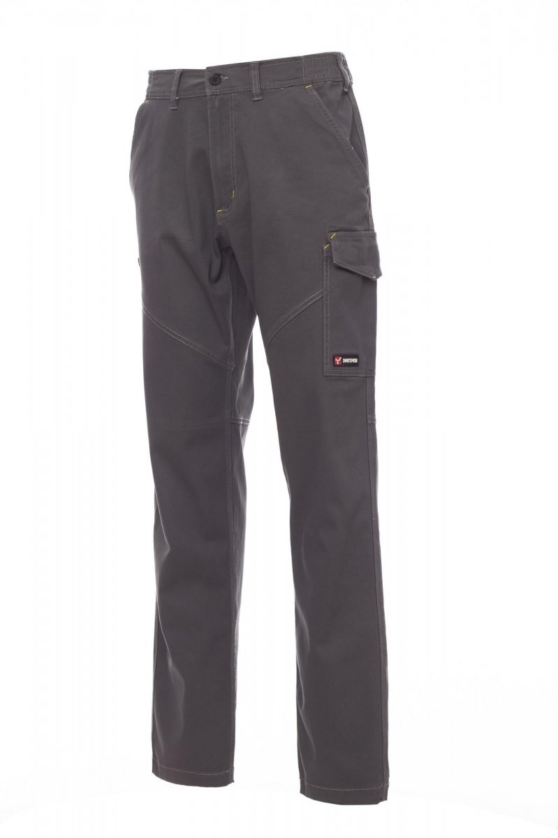 PAYPER Arbeitshose WORKER STRETCH - Unisex - Lock System - Dreifachnähte rauchgrau S Image
