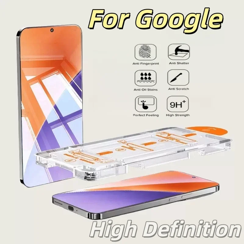 HD Gehärtetes Glas Displayschutzfolie für Google Pixel 6/7/8/9/10 Serie Image