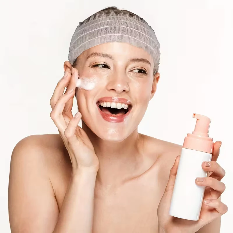 Neue 20/50/100 Stück Einweg-Spa-Stirnbänder, weiche, nicht elastische Gesichts-Haarbänder für Sauna, Gesichtsreinigung, Hautpflege und Make-up