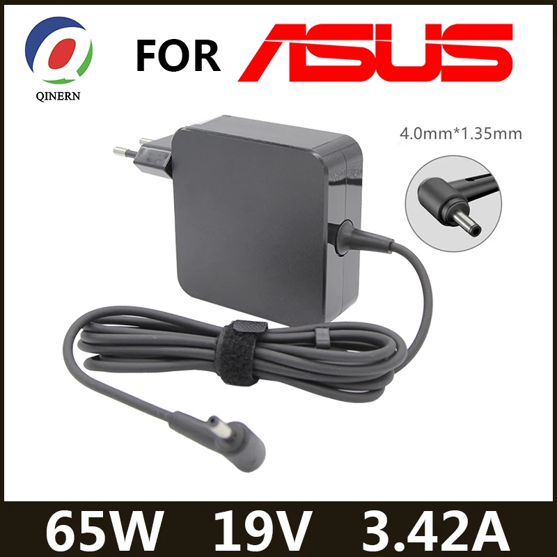 19V 3,42A 65W 4,0*1,35 power Ladegerät Laptop adapter Für Asus Zenbook UX32VD UX305CA ux31a x201e ux305f s200e ADP-65DW Image