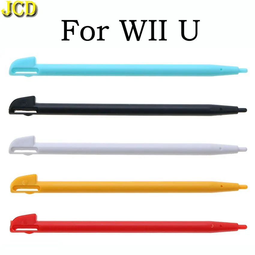 JCD 5PCS Mobile Touch Stift Touchscreen Bleistift Für WIIU Slots Hartplastik Stylus Stift Für Nintend Wii U spielkonsole Image
