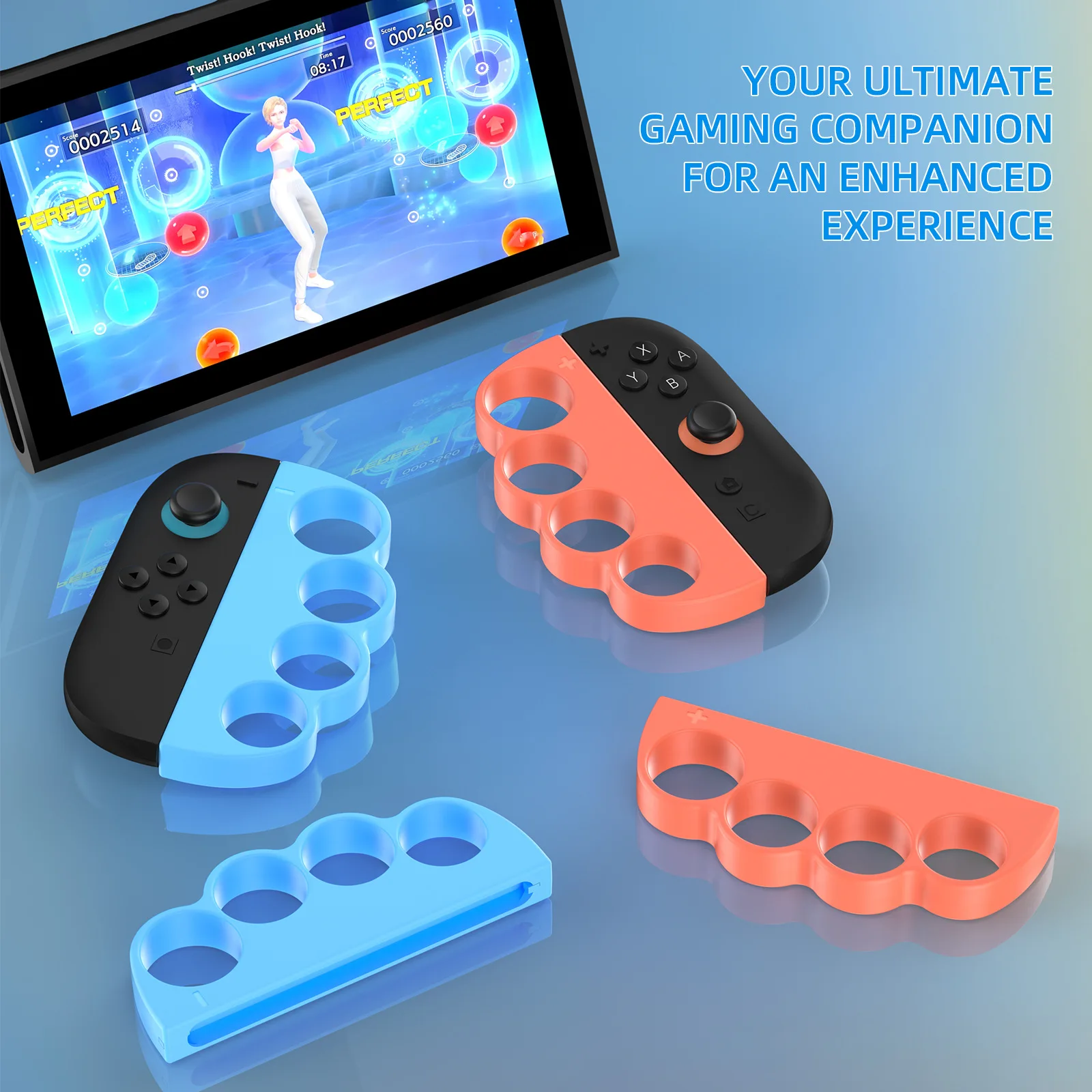 Boxgriffe für Nintendo Switch 2 Joy-Con, für NS2 linker und rechter Controller, einfache Boxgriffe für Switch 2 Controller. Image