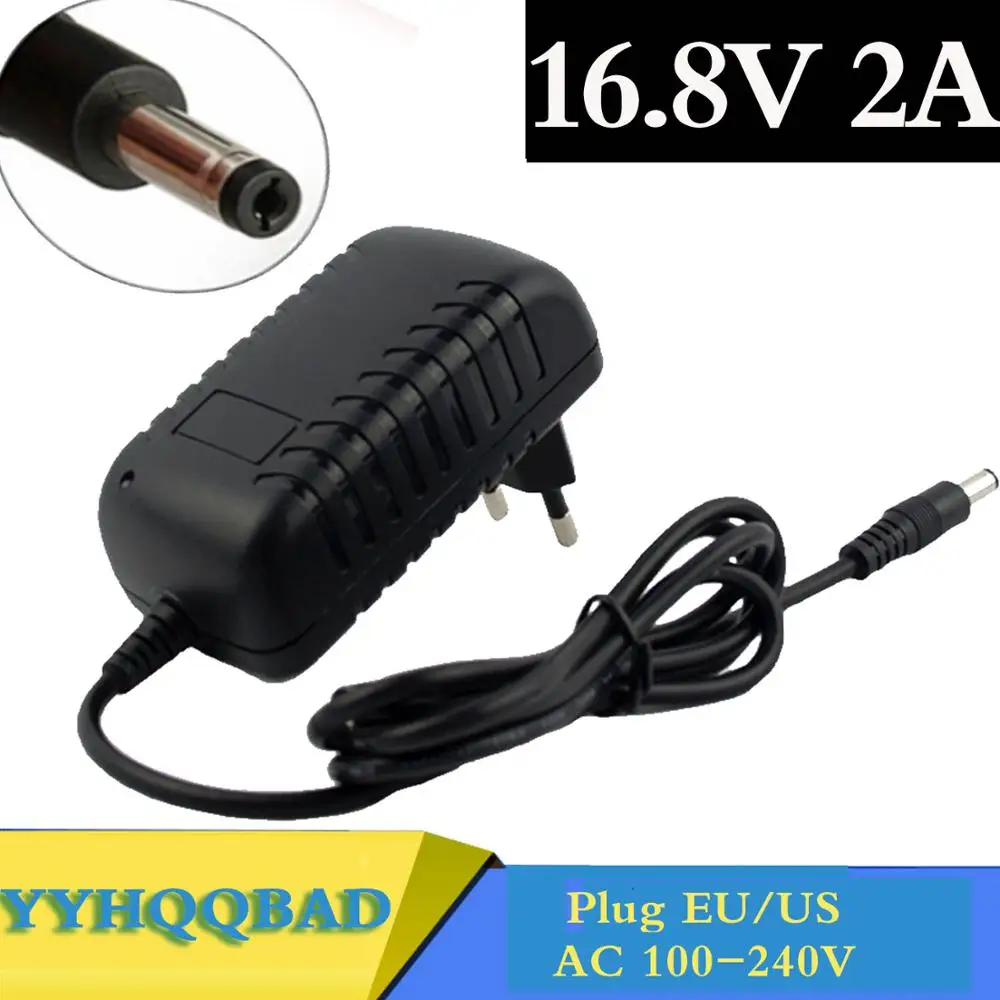 16,8 V 2 A Schraubendreher-Ladegerät für 18650 Lithium-Batterie 14,4 V 4 Series Lithium-Li-Ionen-Akku-Wandladegerät AC 100 V-240 V EU/US-Stecker Image