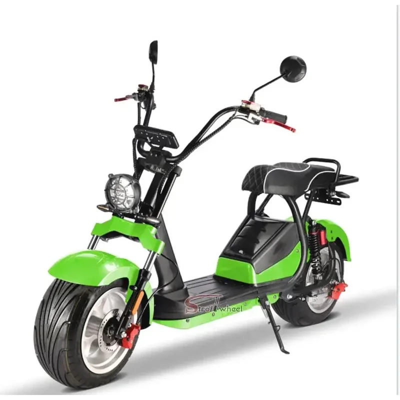 Elektromotorrad für Erwachsene, EU-Lager, Citycoco, 2000 W, 60 V, 20 Ah, Batterie, 2-Rad-Roller für Erwachsene, 3000 W Image
