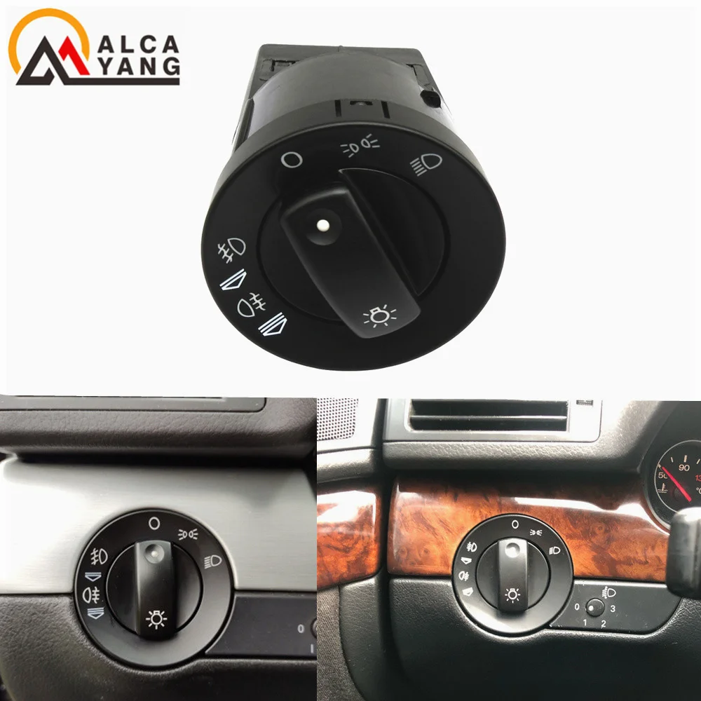 Lichtschalter Scheinwerfer Nebelscheinwerfersteuerung ohne Auto für A4 B7 2004–2007 AUDI A4 B6 2000–2004 8E0941531C 8E0941531A 8E0941531 Image