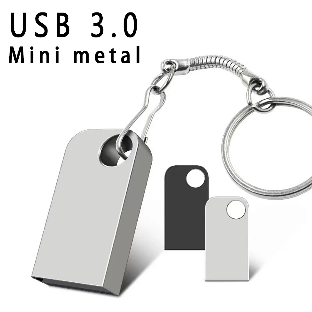 Mini-Auto USB-Stick 3.0 4GB 64GB 32GB Hochgeschwindigkeits-Metall-USB-Flash-Laufwerk 16GB USB-Stick Tragbar 128GB USB Kreatives Geschenk Image