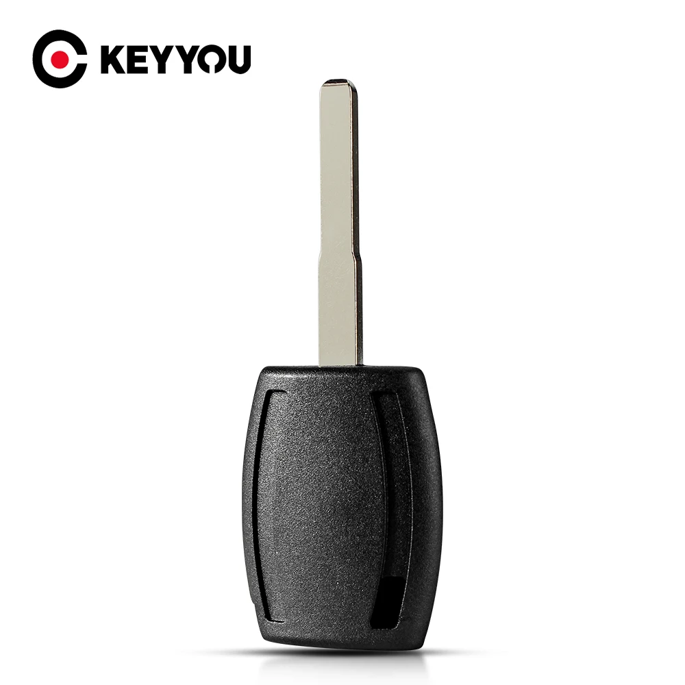 KEYYOU 10 stücke Transponder Remote Key Shell Ungeschnitten HU101 Klinge Blank Fall Für Ford Fiesta Mondeo Focus C-Max S-Max Galaxy Kug Image