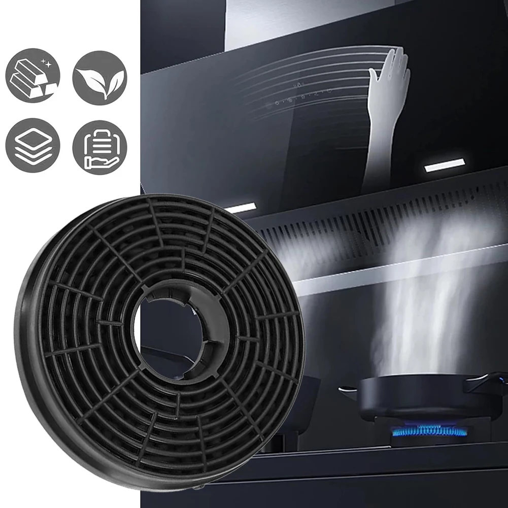 2 stücke Für Dunstabzugshaube Aktivkohle Filter Küche Dunstabzugshaube Zubehör Dunstabzugshaube Aktivkohle Filter Image
