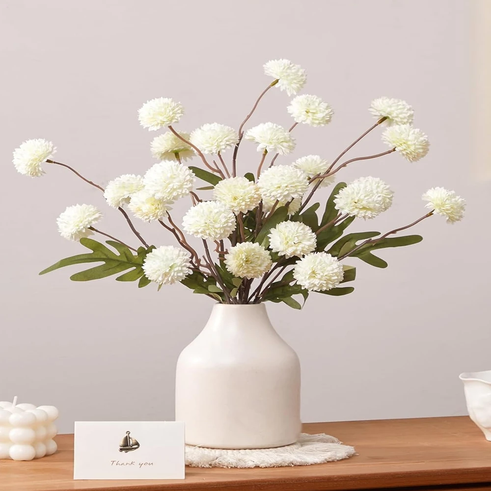 Künstliche Blumen Seide Chrysantheme Hause Zimmer Hochzeit Braut Bouquet Dekoration Brosche Garten DIY Geschenk Candy Box Valentinstag Prop Image