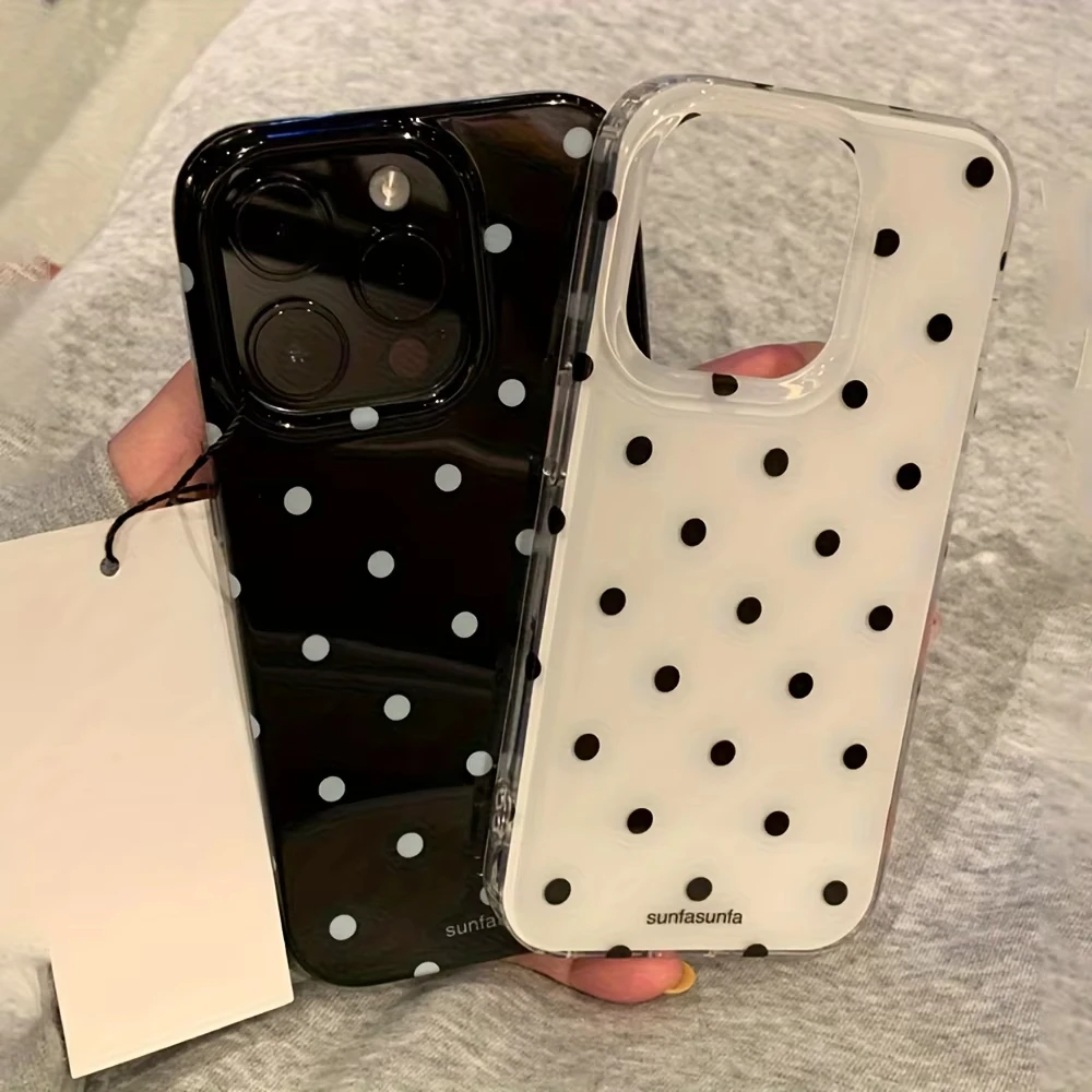 Fashion Ins Schwarz Weiß Flecken Feder Textur Telefon Fall für Huawei Honor X9d X7d 400 200 X6a X8b X7a Smart Plus Lite Pro 4G 5G Image