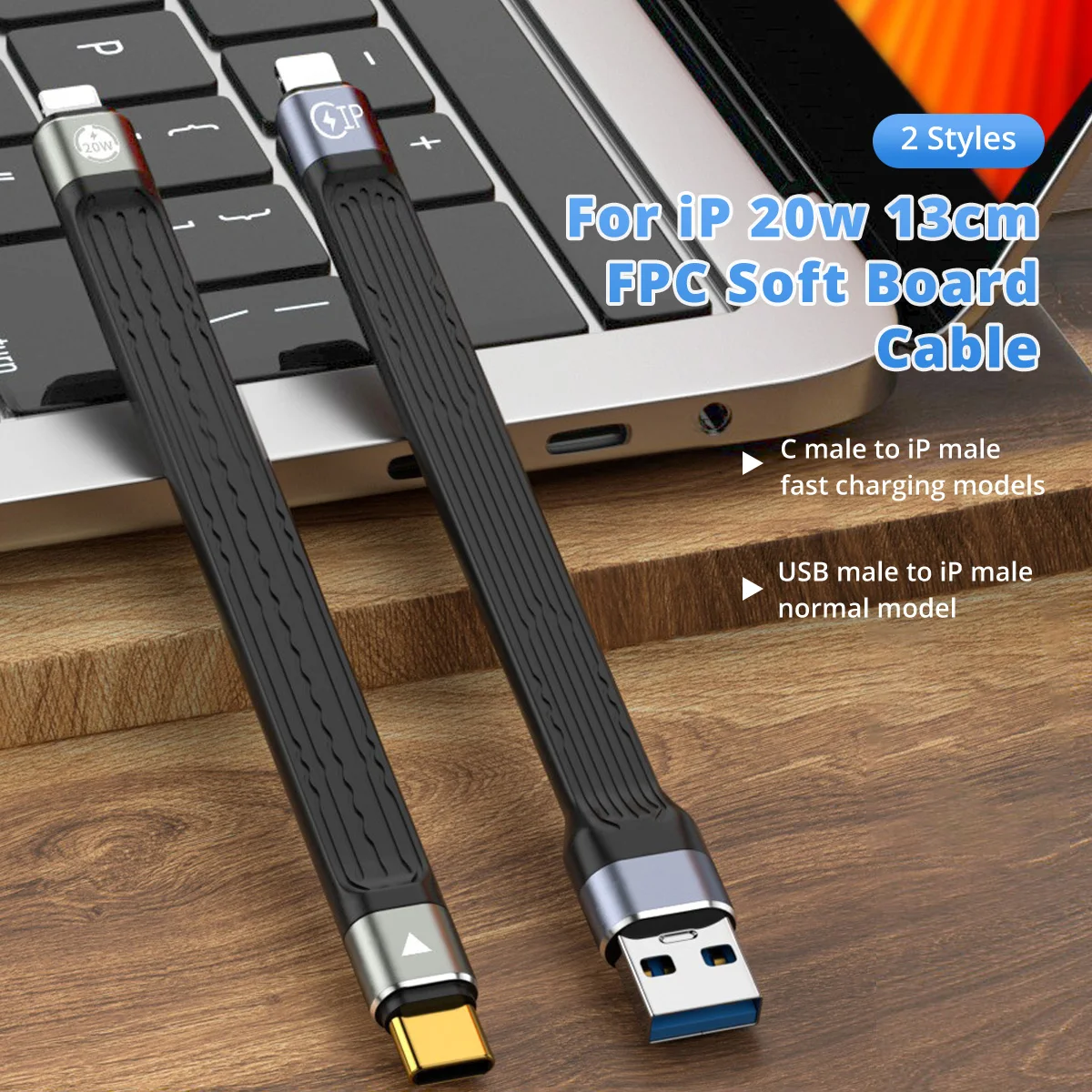PD 20 W iPhone-Datenübertragung Schnellladekabel Typ C USB-Kabel für IOS 14 13 12 Mini Pro Max USB C auf iPhone-Datenkabel Image
