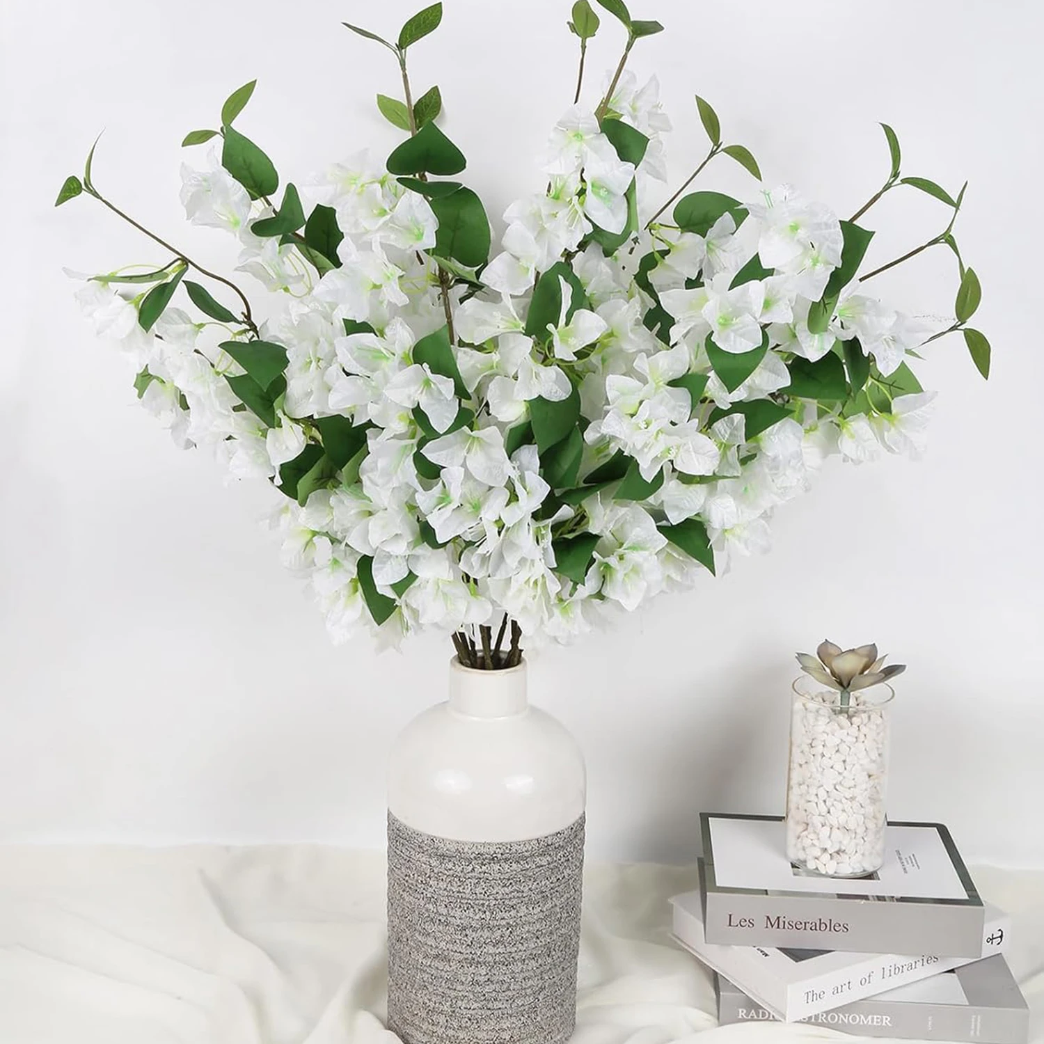 Künstliche Blumen Dreieckiger Rosenstrauß Hochzeit Festliche Dekoration Wohnzimmer Tisch Dekorative Lebendige Accessoires Image