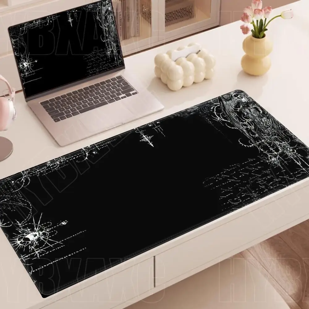 Neues Death Note Mauspad, niedliches HD-Schreibtischunterlage, erweiterte Gaming-Tastaturmatten, großes 90 x 40 cm großes XXL-Gamer-Mauspad Image