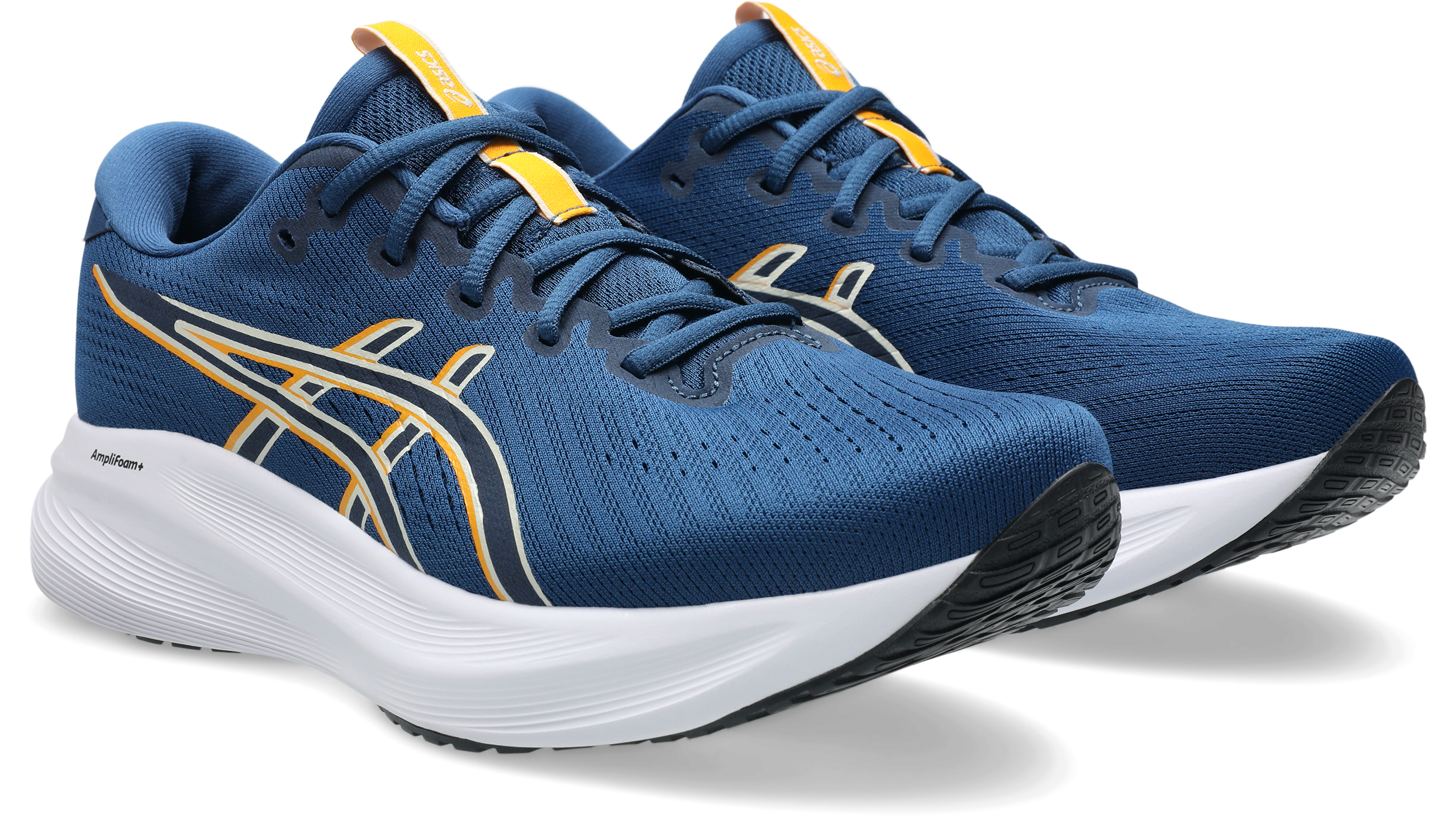 Laufschuh ASICS "GEL-EXCITE 11", Herren, Gr. 47, twilight blau, light dust, Synthetik, Schuhe Laufschuh