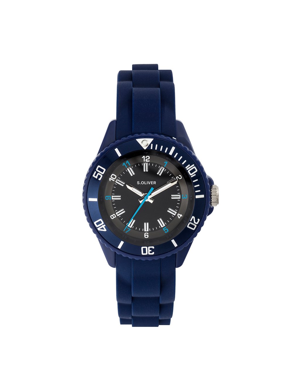 s.Oliver Armbanduhr Jungen blau, ONE SIZE Image