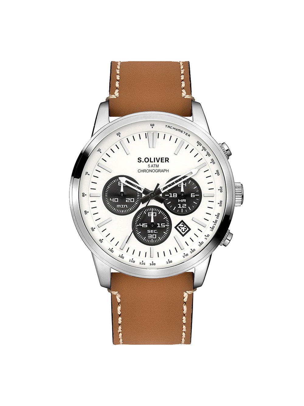 s.Oliver Armbanduhr Herren braun, ONE SIZE Image