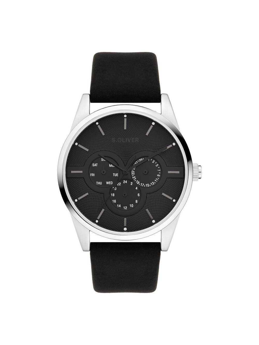 s.Oliver Armbanduhr Herren schwarz, ONE SIZE Image