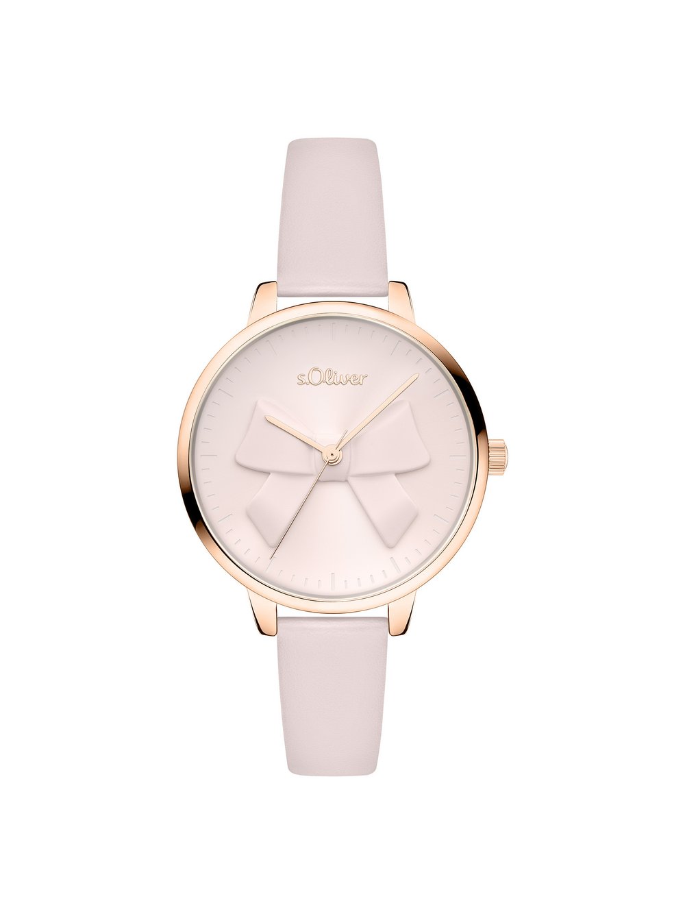 s.Oliver Armbanduhr Damen rosa, ONE SIZE Image