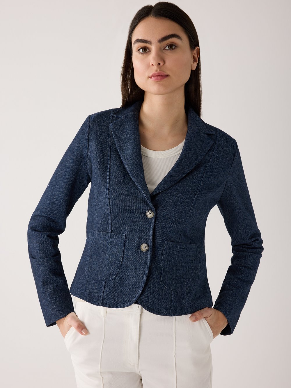 More & More Sweatblazer Damen indigo, 46 Image