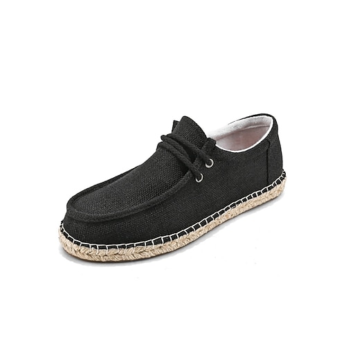Beigefarbene Herren-Freizeitschuhe, leichtes Design mit elastischer Schnürung, bequem und stilvoll für Outdoor-Aktivitäten in Resorts und Sommerurlaube. Image