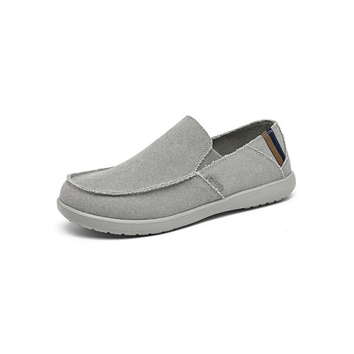 Marineblaue Herren-Slipper, atmungsaktives Obermaterial mit flexibler Passform, bequeme Stützsohle, perfekt für Inseln, Kreuzfahrten, Strandresorts und Urlaub. Image