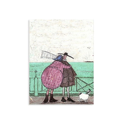 Wandkunst Leinwanddrucke Malerei Kunstwerk Bild Menschen Heimtextilien Dekor gerollte Leinwand kein Rahmen ungerahmt ungedehnt Image