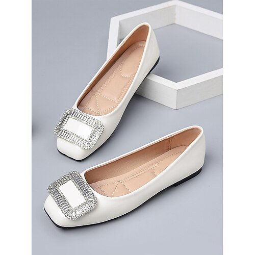 Smaragdgrüne Damen-Ballerinas mit Kristallschnalle – elegante Brautjungfernschuhe für Gartenhochzeiten im Freien