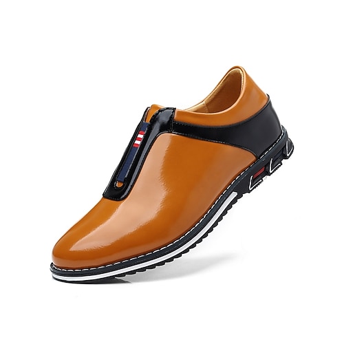 Elegante schwarze Herren-Slipper aus Kunstleder für den Resort-Abend, mit rotem Akzent, ideal für Poolpartys und Resort-Veranstaltungen. Image