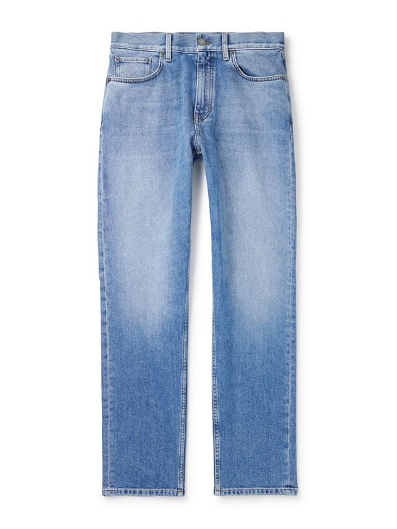 Roccia Straight-leg Stretch Jeans - Blue - Zegna Jeans