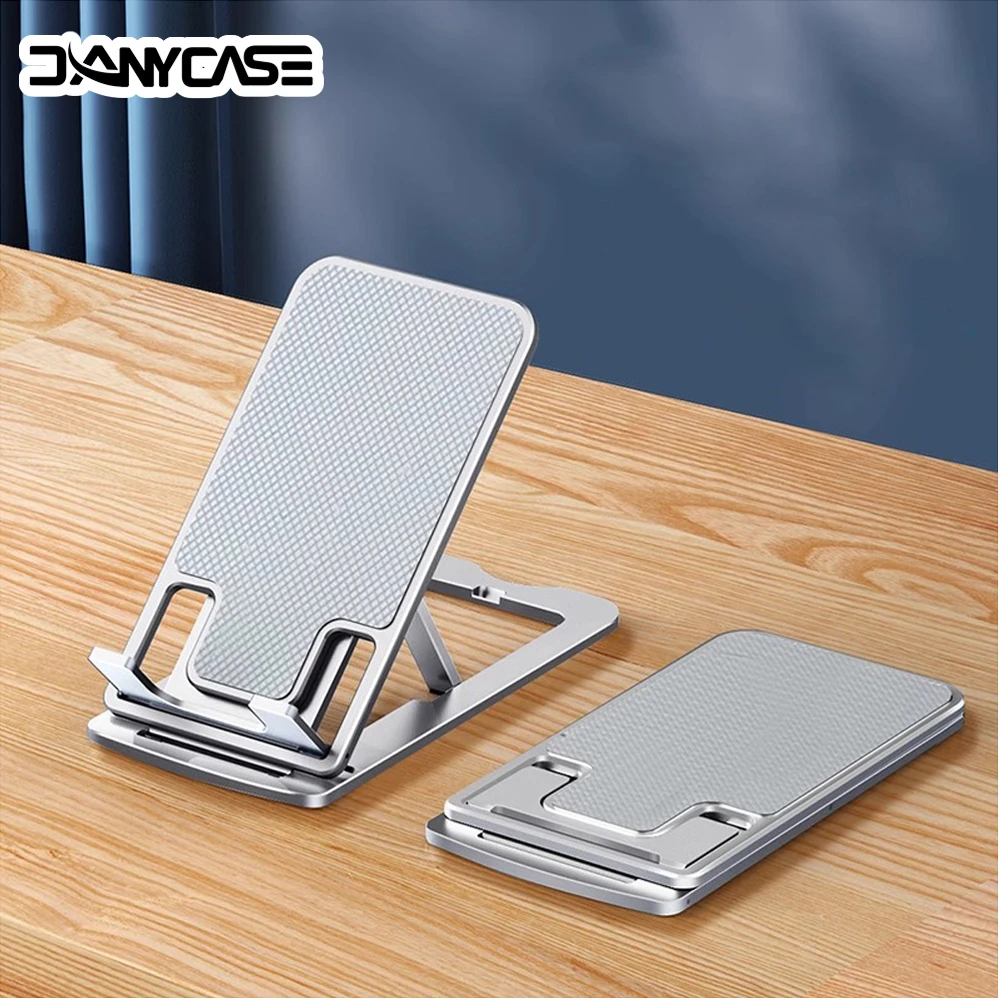 Support de téléphone de bureau Support de téléphone portable Angle réglable hauteur Support de téléphone portable universel pour tous les téléphones intelligents