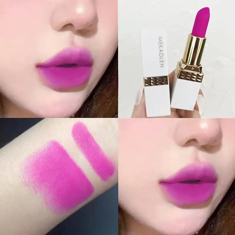 Lavendel Lila Lippenstift Rose Lila Traube Lila Rose Roter Lippenstift Rosa Make-up Kosmetik