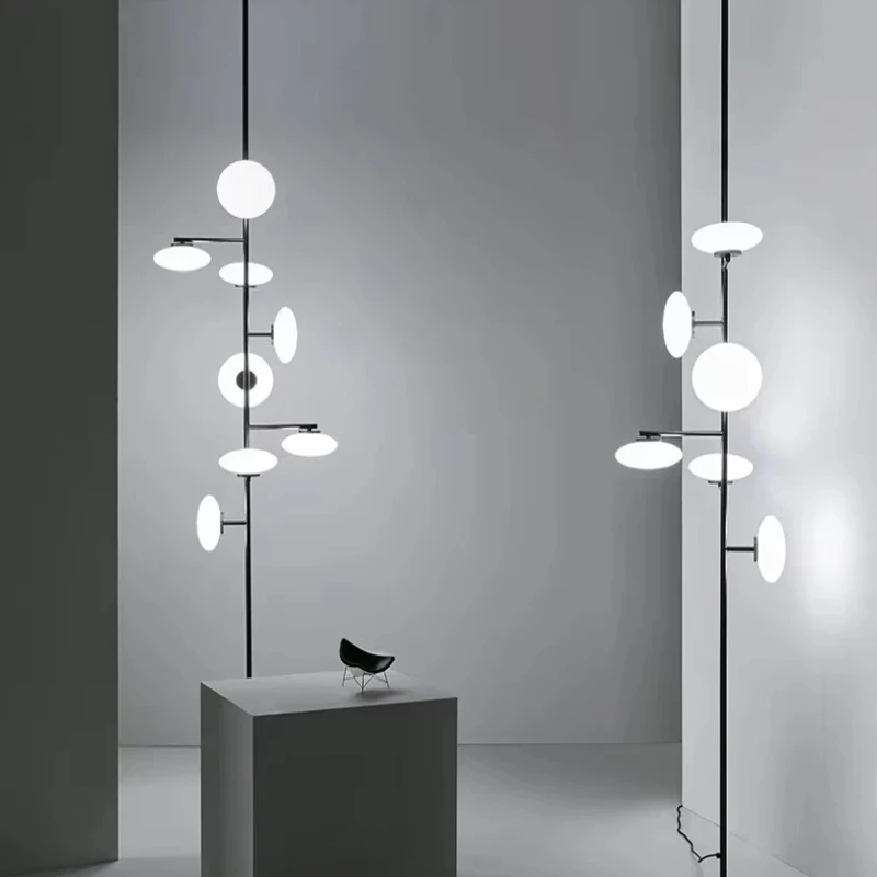 Moderne lange Stehlampe für Wohnzimmer, Esstische, Küche, kreative Nachttischlampe, Aufhängung, Design, Deko-Haus