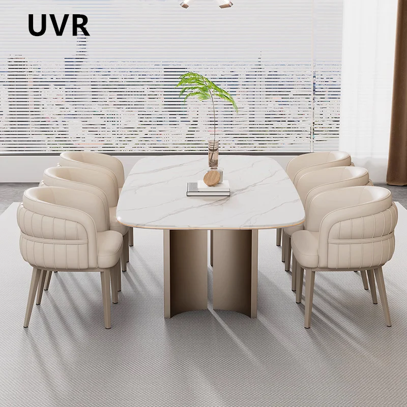 UVR Licht Luxus Esszimmer Stuhl Haushalt Make-Up Stuhl Moderne Einfache Hotel Verhandlung Empfang Stuhl Restaurant Stuhl Möbel