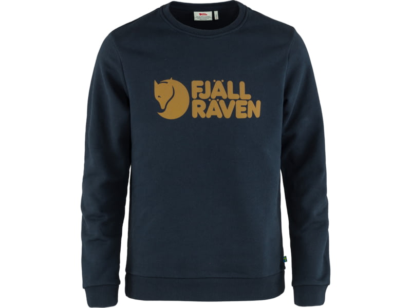 Fjallraven Logo Sweater - Men's Dark Navy Medium F84142-555-M