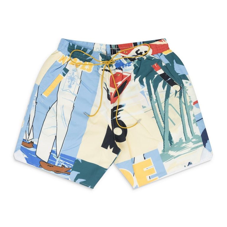 Monaco Shorts - Blue - Rhude Shorts