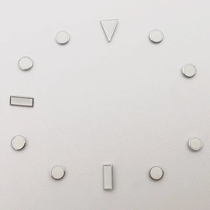 Blau leuchtende Zifferblatt Stundenanzeige Markierungen für Submariner GMT Zifferblätter, professionelle Aftermarket-Uhrenteile Image