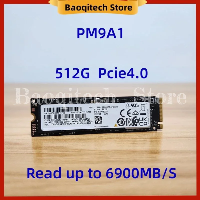 PM9A1 256G 512G 1 TB 2 TB 2280 NVME PCIE4.0 M.2 1024 GB Computer M.2 SSD Solid State Drive FÜR Samsung Image
