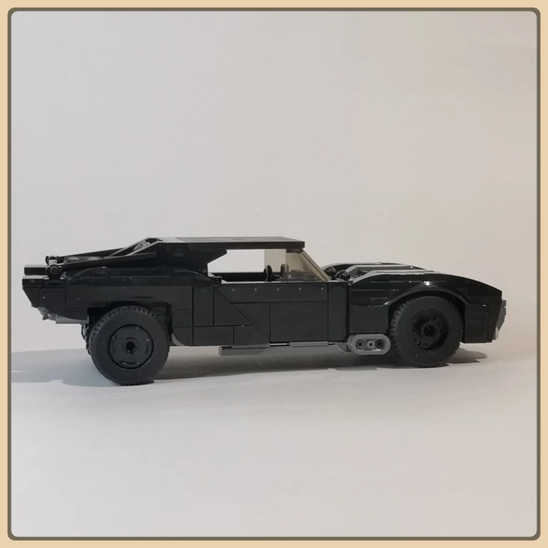 MOC- 111514 Bausteine Sportwagen, Superheldenauto, klassisches Filmspielzeug und Puzzle-Automodell-Dekoration Image