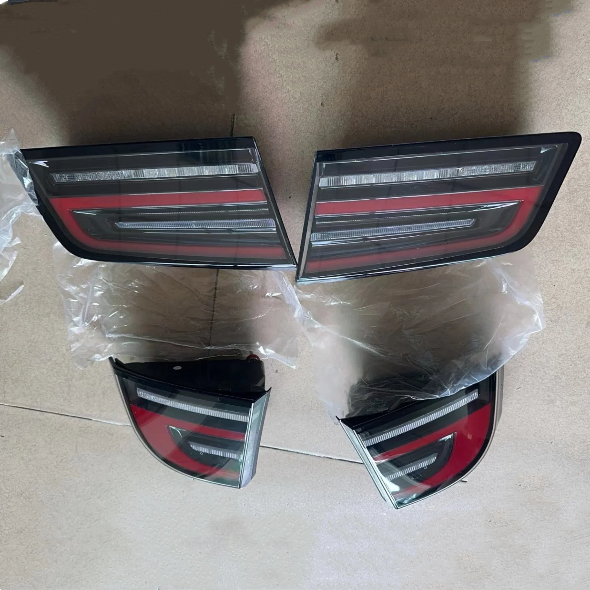 Neue Stil Rücklicht Montage für Tesla Model S Blinker Bremsleuchte Backup Licht Auto Zubehör Image